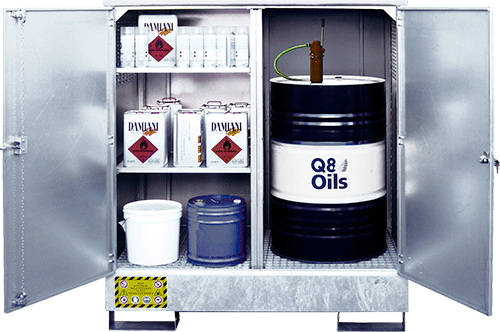 PSA7922 - armadio due ripiani rimovibili due ante