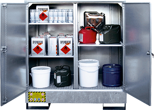 PSA7923 - armadio tre ripiani rimovibili due ante