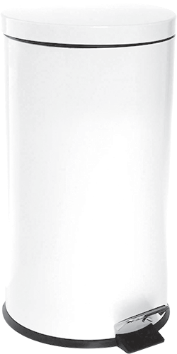 PSR320 - Pattumiera con secchio e ped.lt 20 bianco
