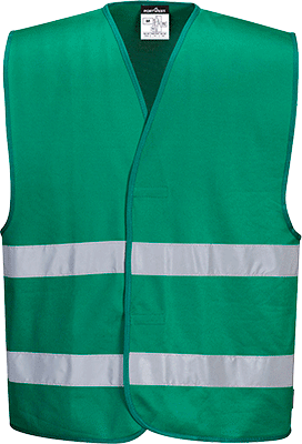 PWT1004S/M - gilet HI Iona verde tg.S/M
