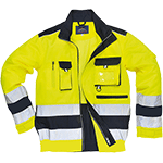PWT1050XL - Giacca Lille HI gliallo/navy tg.XL