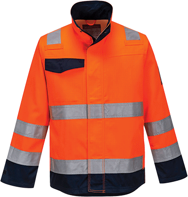 PWT35XXL - giacca multi-norma RIS arancio/navy tg.XXL