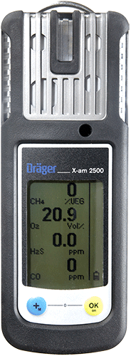RSD16 - rilevatore 4 gas EX-O2-H2S-CO con batteria ricaricabile