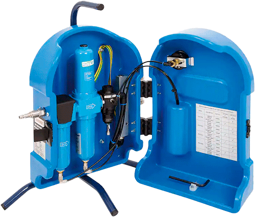 RSD922 - sistema di alimentazione aria di rete PAS F3500 capacita'760l/minuto