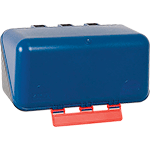 SBB12 - Custodia per DPI MINI misura piccola blu