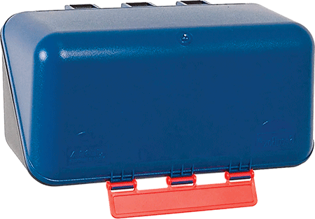 SBB12 - Custodia per DPI MINI misura piccola blu