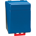 SBB32 - Custodia x DPI MAXI misura grande in ABS colore blu