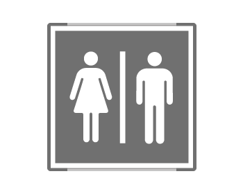 SEM15644AC - segnale alluminio METAL profilo GRIGIO monofacciale 150x150 + simbolo