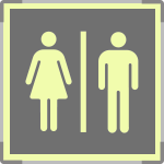 SEML15644G - segnale fotoluminescente in alluminio METAL monofacciale 210x210