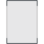 SEMS2942N - segnale alluminio METALSIGN monofacciale colore ANTRACITE