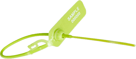 SGE1128Y - confezione da 1000 sigilli tubolari lunghezza mm.400 colore GIALLO