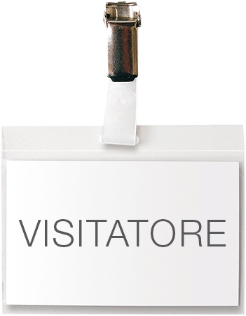 SMCA100 - confezione da 50 portanomi con clip