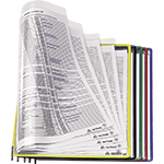 SMCA402 - confezione da 5 cartelline di grande capacita' per leggii SMCA..