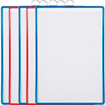 SMCA450A - confezione 5 cartelline formato A4 verticale c/gancio COLORI ASSORTITI