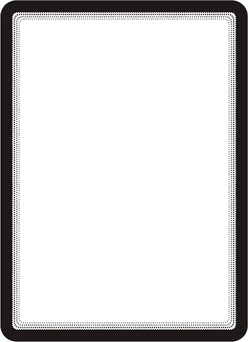 SMCA490N - confezione da 2 cornici formato A4 con retro magnetico col. NERO