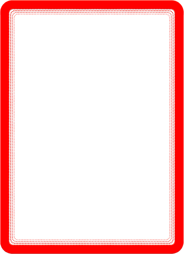 SMCA495R - confezione da 2 cornici formato A4 con retro adesivo col. ROSSO