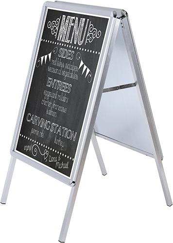 SMCT32 - cavalletto bifacciale per foglio mm 500x700 h. tot. mm 1120