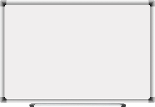 SMLT60 - lavagna scrivibile a muro fondo laccato scrivibile mm 600x450