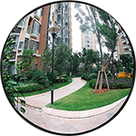 SP70 - specchio circolare per interni diametro mm 700 attacco mm 350