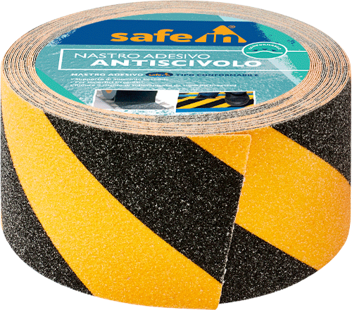 SWDC100NY - rotolo antiscivolo CONFORMABLE G/N x superf.irregolari mt.18,3x100 h.