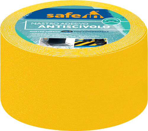 SWDC100Y - rotolo antiscivolo CONFORMABLE GIALLO x superf.irregolari mt.18,3x100h