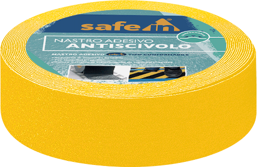 SWDC50Y - rotolo antiscivolo CONFORMABLE GIALLO x superf.irregolari mt.18,3x50 h