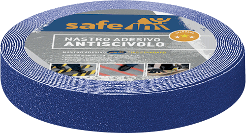 SWDS25B - rotolo antiscivolo tipo STANDARD h.mm 25 x m.18,3 colore BLU