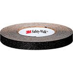 SWN019 - rotolo da m 18,2 antiscivolo Safety Walk nero H 19 mm