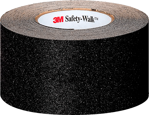 SWN100 - rotolo da m 18,2 antiscivolo Safety Walk nero h.100 mm