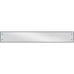 SXNET680100 - supporto porta etichette formato 680x100 con 4 losanghe mm 20x2