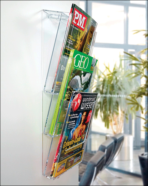 TKPPM21 - Portadepliant da parete 3 tasche formato A4