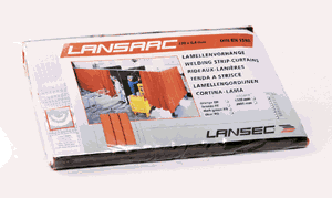 TLT720 - Scatola n.5 strisce per saldatura spessore mm 0,4 colore rosso