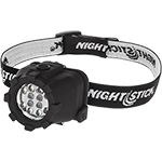 TNI602 - torcia led per elmetti,doppia fascia,l.53 mm,Lumen 30,Dual Light,IP-X7