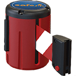 TSMS05RW - testina SAFE IN in polipropilene con nastro 5 mt colore ROSSO/BIANCO