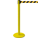 TSP204NY - colonnina SAFE IN modello PLUS colore giallo con nastro GIALLO/NERO