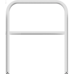 TSS100W - barriera parapedonale da interrare col.BIANCO d.48 mm cm 91,5X115,5 h.