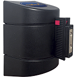 TSTM03 - testina a muro SAFE IN "magnetica" nastro da 3 mt colore NERO