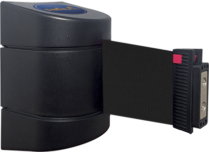 TSTM05 - testina a muro SAFE IN "magnetica" nastro da 5 mt colore NERO