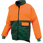 UTP895XXL - giacca da boscaiolo verde/arancio a norma EN 381-11 tg.XXL