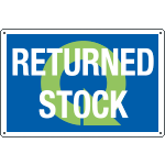 YE2667 - Sign information RETURNED STOCK
