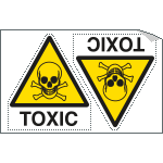 YE95254A - Sheet n. 2 label TOXIC