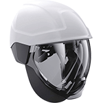 [ELE44WR] ELE44WR - elmetto bco isolante c/visiera Classe 2