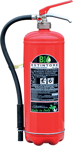 [EOIB06] EOIB06 - Estintore idrico carica lt. 6 classe di fuoco 43A-233B