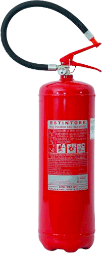 [EOKB09] EOKB09 - Estintore manometro sost POLVERE kg 9 classe 55A233BC