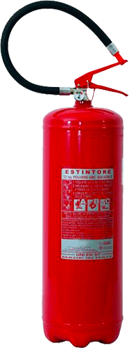 [EOKB12] EOKB12 - Estintore manometro sost POLVERE kg12 classe 55A233BC