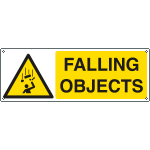 [EYE1756K] EYE1756K - sign hazard " FALLING OBJECTS "EN ISO 7010 W035