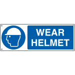 [EYE1902K] EYE1902K - sign hazard WEAR HELMET EN ISO 7010 M014