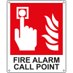 [EYE20174K] EYE20174K - sign FIRE ALLARM CALL POINT EN ISO 7010 F005