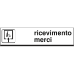[FA6821] FA6821 - Cartello scatolato RICEVIMENTO MERCI