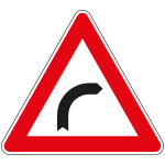 [FAR160004] FAR160004 - Triangolo rifrangente NF 4 CURVA A DESTRA